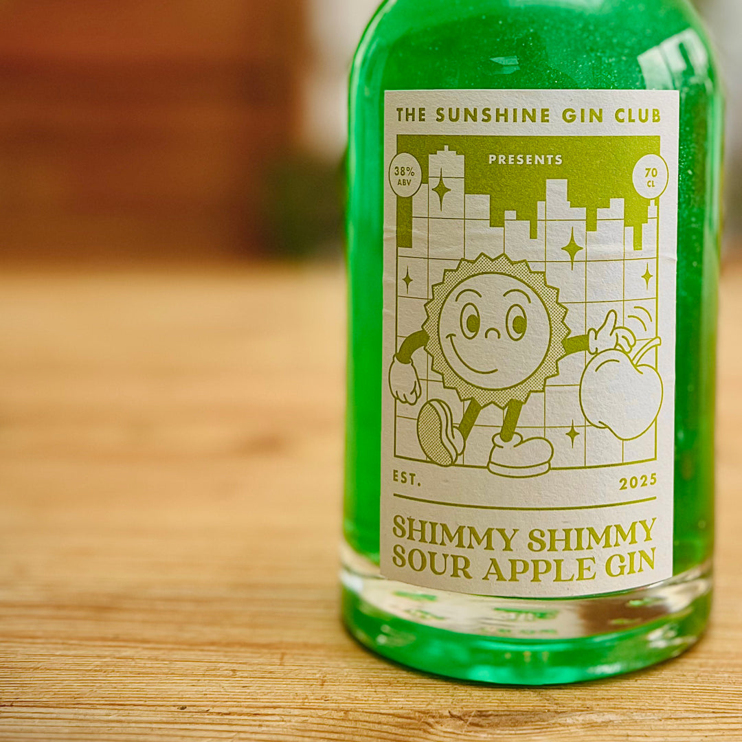 Shimmy Shimmy Sour Apple Gin